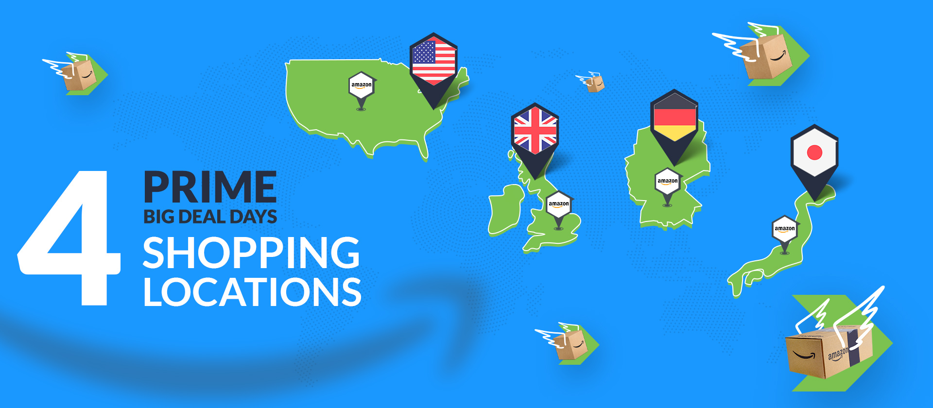 Prime Big Deal Days Regions Covered by forward2me